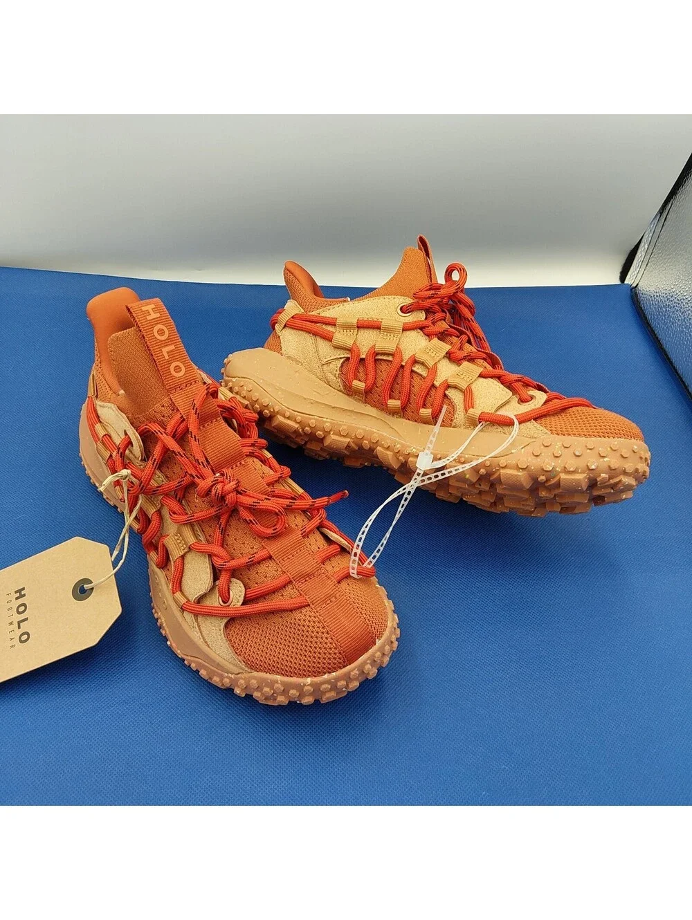 HOLO Footwear Women Zeus Terracotta Trail, Hiking Sneakers, Size 16, NWT, No Box